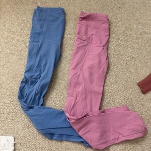 Althea Girl Blue and Pink Leggings